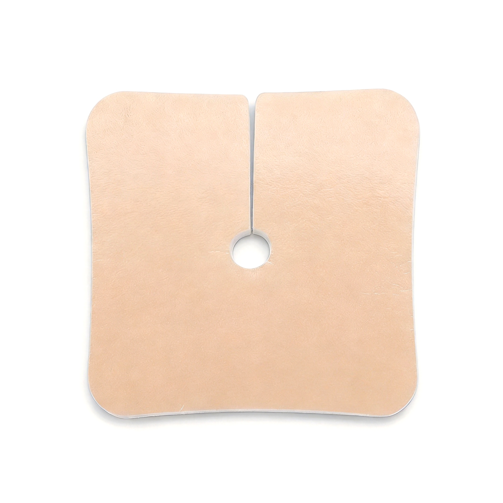 Tracheostomie-Silikonschaumverband (geteiltes Design)